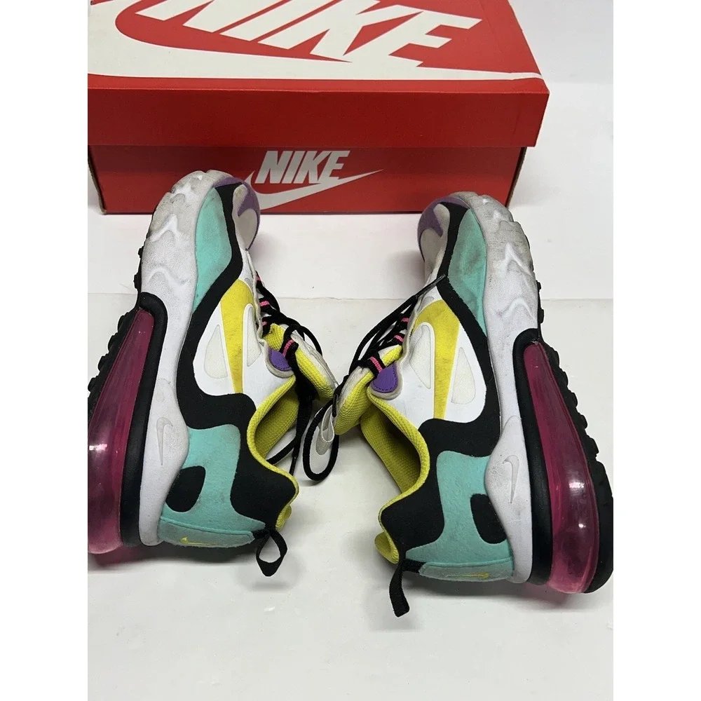 Nike Air Max 270‎ React Youth Running Sneakers Shoes 5.5Y